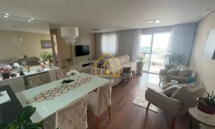 Apartamento à venda 93m² 2 quartos 1 suíte 2 vagas | vila valparaíso - santo andré - sp