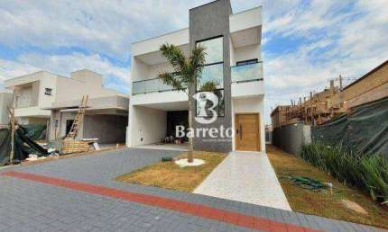 Sobrado com 3 dormitórios à venda, 230 m² por R$ 1.400.000,00 - Parque Tauá - Cond. Aranguá - Londrina/PR
