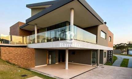 Casa com 3 dormitórios, 400 m² - venda por r$ 2.700.000,00 ou aluguel por r$ 11.000,00/mês - loteamento terras de canaã - cambé/pr