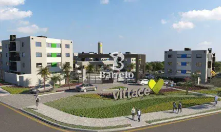 Apartamento com 3 dormitórios à venda, 60 m² por R$ 209.000 - Residencial Vittace Reserva  - Centro - Cambé/PR