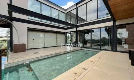 Sobrado à venda, 600 m² por R$ 3.950.000,00 - Condomínio Fechado Terras de Canaã Home Resort - Londrina/PR