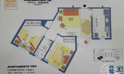 Apartamento com 2 quartos à venda no Jardim Infante Dom Henrique, Bauru 