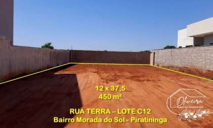 Terreno à venda no Morada das Flores, Piratininga 