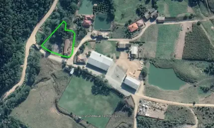 Casa de Campo (Sítio) Mobiliado - no Centrinho de São José - Armazém/SC