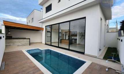 Casa com 3 dormitórios à venda, 265 m² por R$ 1.985.000,00 - Condomínio Central Parque - Salto/SP