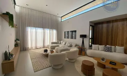 Casa térrea nova mobiliada à venda, 383 m² por R$ 3.900.000 - Condomínio Xapada Parque Ytu - Itu/SP