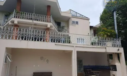 Casa em condomínio fechado com 5 quartos à venda na Rua Olegário Mariano, Campos de Santo Antônio, Itu