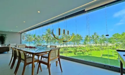Imperdível oportunidade de investimento: apartamento de luxo na riviera, bertioga-sp, com 4 quartos, 4 suítes e 208m².