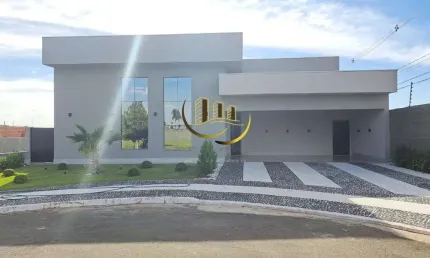 Casa de luxo em condomínio: 3 quartos, 3 suítes, 3 salas, 3 banheiros, 4 vagas e 242m² em Americana-SP, Jd. Santa Lúcia.