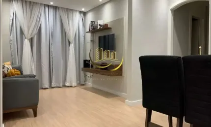Apartamento à venda em americana-sp, bairro brieds: 3 quartos, 2 salas, 1 banheiro, 1 vaga, 62m². imperdível!