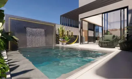 Casa de Luxo em Condomínio com 3 Suítes no Jardim Primavera, Nova Odessa-SP: 158m², 3 Salas, 4 Banheiros e 4 Vagas.