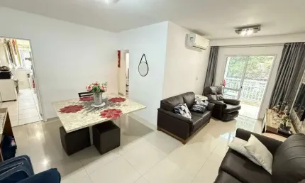 Apartamento 3 quartos, Acqua Play, Santos, vista piscina