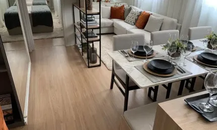 Apartamento pronto, com 36m² - 2 dorms e varanda | 5 min. da estação capão redondo