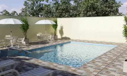 Apartamento com 50m² - 2 dormitórios e uma vaga para carro, lazer completo.