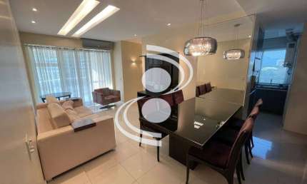 Apartamento 100% Mobiliado, 03 Quartos no &amp;quot;Coração&amp;quot; da Barra