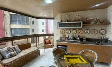 Frente Mar -  4 Quartos Montado C Arm&amp;aacute;rios, 3 Vagas De Garagem - Itapuã, Vila Velha - ES