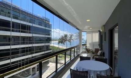 Apartamento Todo Montado Com 150m2, Sendo 4 Quartos, Na Praia De Peracanga - Centro, Guarapari - ES