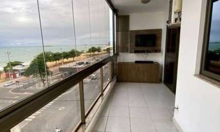 Oportunidade Flat Com Porteira Fechada - Vista Para O Mar - Praia De Itaparica, Vila Velha - ES