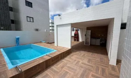 Apartamento para venda em joão pessoa, gramame, 2 dormitórios, 1 banheiro, 1 vaga