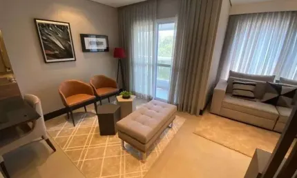 Lindo Apartamento para venda mobilado, com 1 suíte.