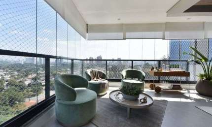 Lindíssimo Apartamento Canvas 344 metros . 4 vagas Centro de Alphaville.