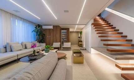 Maravilhosa mansão NÍVEL A . 4 suites com closet e sacada . Imóvel altíssimo padrão. (Mobiliada)