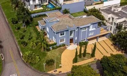 Casa em condomínio fechado com 5 quartos à venda na Estrada Sebastião Rodrigues Soares, 10, Alphaville, Santana de Parnaíba