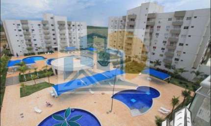 Apartamento para Venda em Caldas Novas, Setor Lagoa Quente, 2 dormitórios, 1 banheiro, 1 vaga