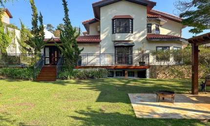 Casa para Venda em Santana de Parnaíba, Aldeia da Serra, 3 dormitórios, 4 suítes, 5 banheiros, 1 vaga