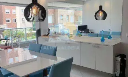 Apartamento para venda em santana de parnaíba, tamboré, 3 dormitórios, 3 suítes, 5 banheiros, 2 vagas