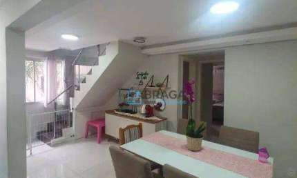 Apartamento Duplex com 2 dormitórios à venda, 116 m² por R$ 489.000,00 - Jardim Paraíso do Sol - São José dos Campos/SP