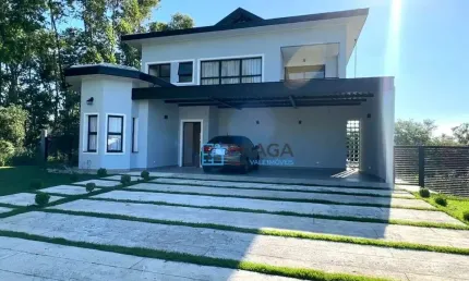 Casa com 4 dormitórios à venda, 420 m² por r$ 2.590.000,00 - recanto santa barbara - jambeiro/sp