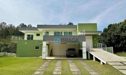 Casa com 3 dormitórios, 500 m² - venda por R$ 2.500.000,00 ou aluguel por R$ 10.844,00/mês - Recanto Santa Barbara - Jambeiro/SP