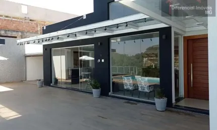 Casa para Venda em Esmeraldas, Tijuco, 5 dormitórios, 4 suítes, 5 banheiros, 14 vagas