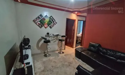 Apartamento para Venda em Contagem, Riacho das Pedras, 2 dormitórios, 1 banheiro, 2 vagas