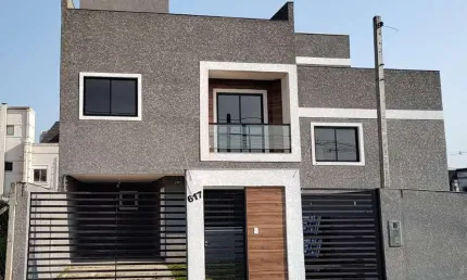 Sobrado triplex à venda com 3 quartos no atuba em curitiba