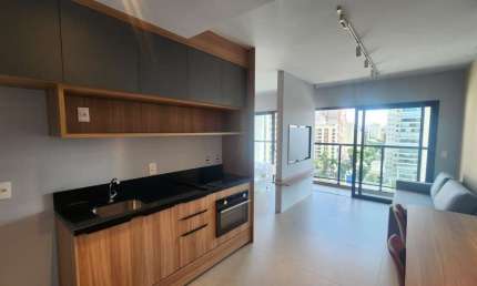 Apartamento Mobiliado para Venda em Campinas, Cambuí, 1 dormitório, 1 suíte, 1 banheiro, 1 vaga