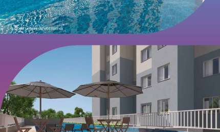 Lançamento Carapicuíba 34m2 2 dorms 1 vaga