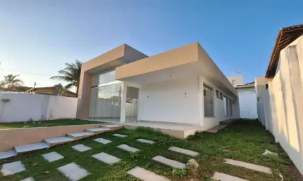 Casa em Condomínio para Venda em Lauro de Freitas, Buraquinho, 3 dormitórios, 3 suítes, 4 banheiros, 2 vagas