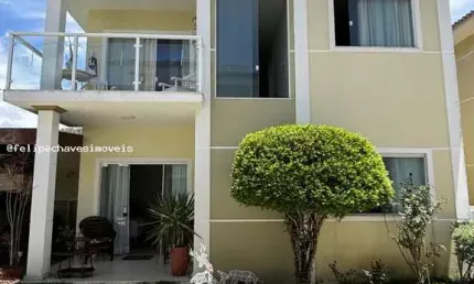 Casa em Condomínio para Venda em Lauro de Freitas, Miragem, 4 dormitórios, 3 suítes, 4 banheiros, 2 vagas