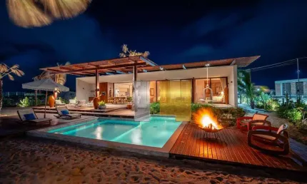 Casa com 3 dormitórios à venda, 256 m² por R$ 3.400.000,00 - Cantos da Barra - Fortim/CE