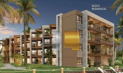 Apartamento com 2 dormitórios à venda, 61 m² por R$ 590.000,00 - Cumbuco - Caucaia/CE