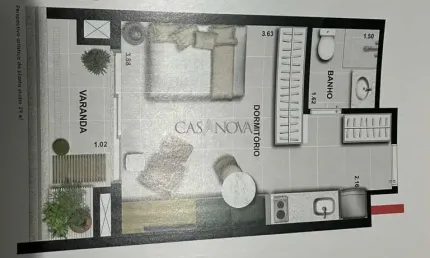 Kitnet / Stúdio à venda na Avenida da Liberdade, Liberdade, São Paulo, 29 m2 por R$ 380.000