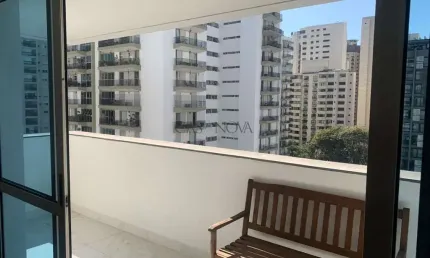 Apartamento com 4 quartos para alugar em indianópolis, são paulo , 163 m2 por r$ 11.500