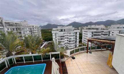 Cobertura com 4 quartos à venda na Avenida Tim Maia, Recreio dos Bandeirantes, Rio de Janeiro