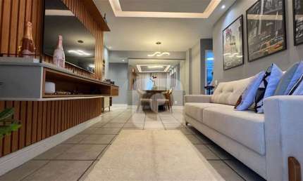 apartamento 3 qts.  para venda totalmente mobiliado , porteira fechada