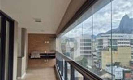 Botafogo - 3 suites - 2 vagas - 1ª Locação com armarios e fechamento com cortina de vidro!