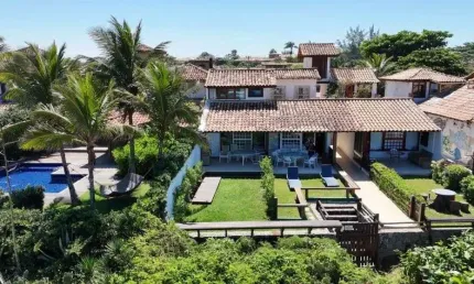 Casa com 4 dormitórios à venda, 140 m² por R$ 4.500.000 - Geribá - Armação dos Búzios/RJ