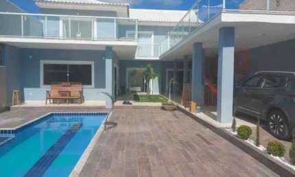 Casa com 5 dormitórios, 300 m² - venda por R$ 1.100.000,00 ou aluguel por R$ 7.000,00/mês - Ponte dos Leites - Araruama/RJ
