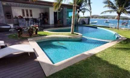 Casa com 4 dormitórios à venda por R$ 8.500.000,00 - Passagem - Cabo Frio/RJ